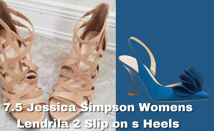 7.5 jessica simpson womens lendrila 2 slip on s heels