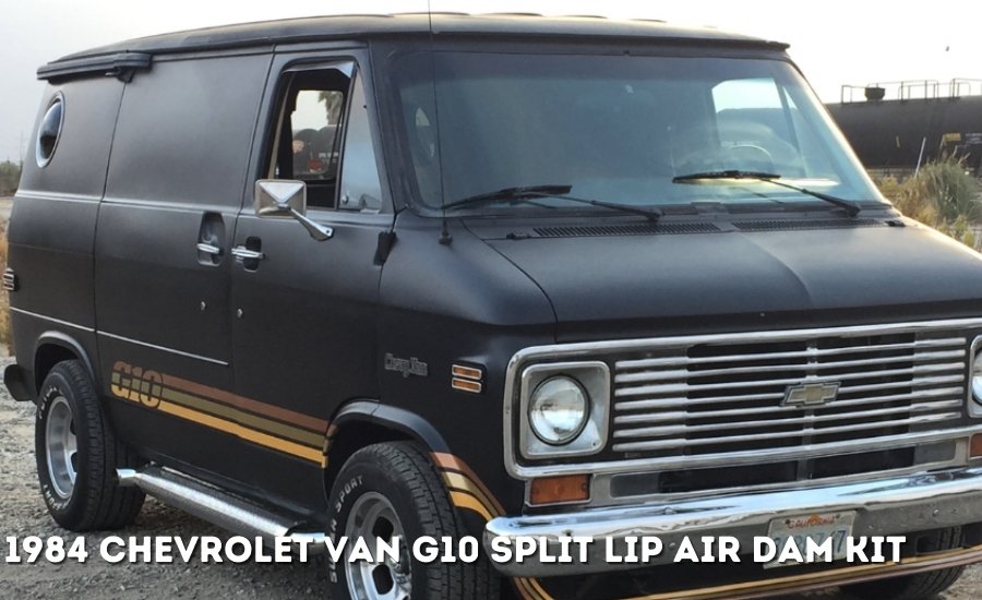 1984 chevrolet van g10 split lip air dam kit