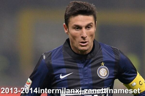 2013-2014 inter milan x j.zanetti nameset