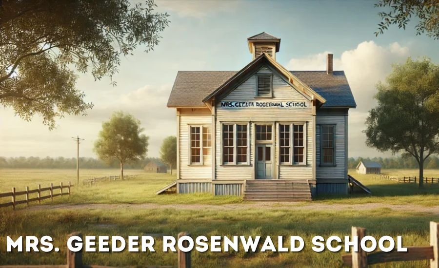 mrs. geeder rosenwald school