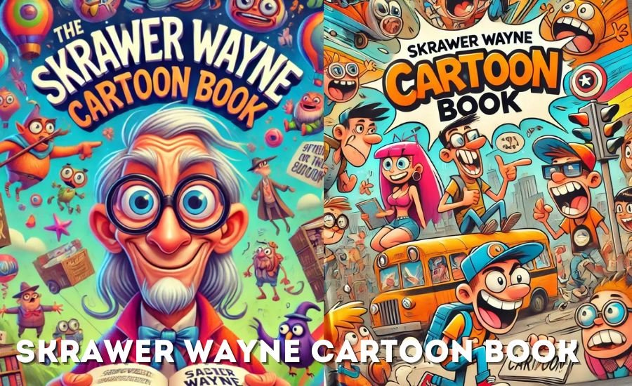 skrawer wayne cartoon book