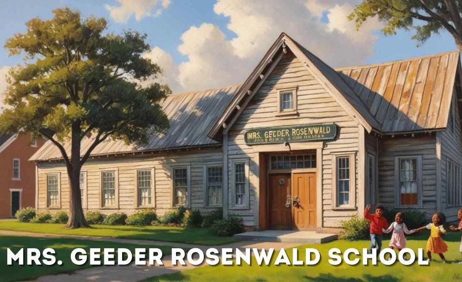 mrs. geeder rosenwald school