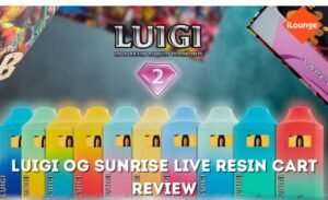 luigi og sunrise live resin cart review