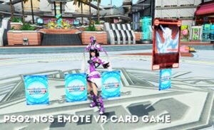 pso2 ngs emote vr card game