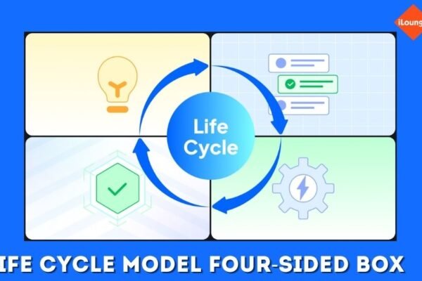 life cycle model four-sided box